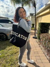 Load image into Gallery viewer, Educator Tote Bag - Pearls