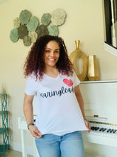 Load image into Gallery viewer, #caringleader Cotton T-Shirt
