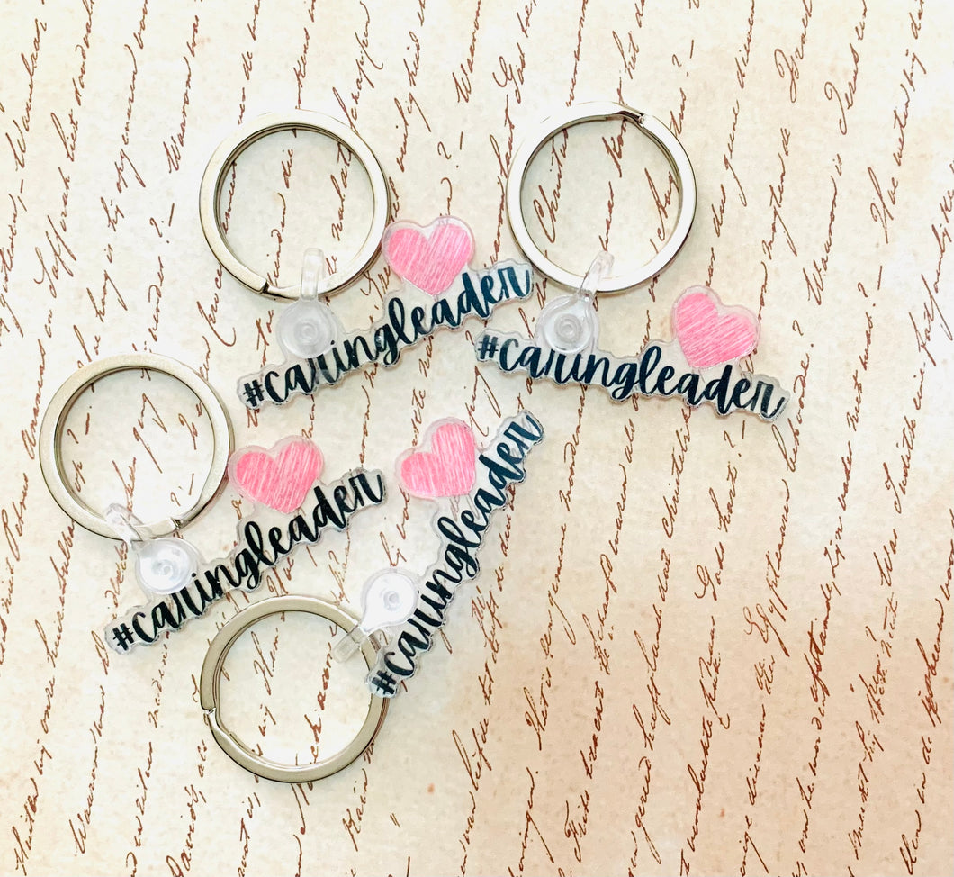 Caring Leader Key Chain