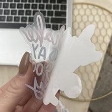 Load image into Gallery viewer, CLEAR Make Today A Good Day Stickers
